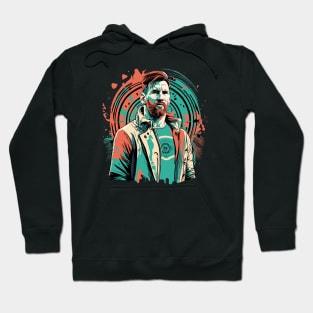 Lionel Messi GOAT of Football Hoodie